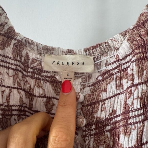 Botanic Bloom Wide-Leg Floral Jumpsuit – Size Small, Flowy & Lightweight - Picture 8 of 9